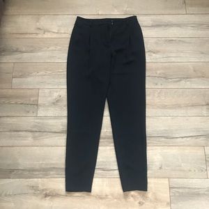 Black High-waist Dress Pants